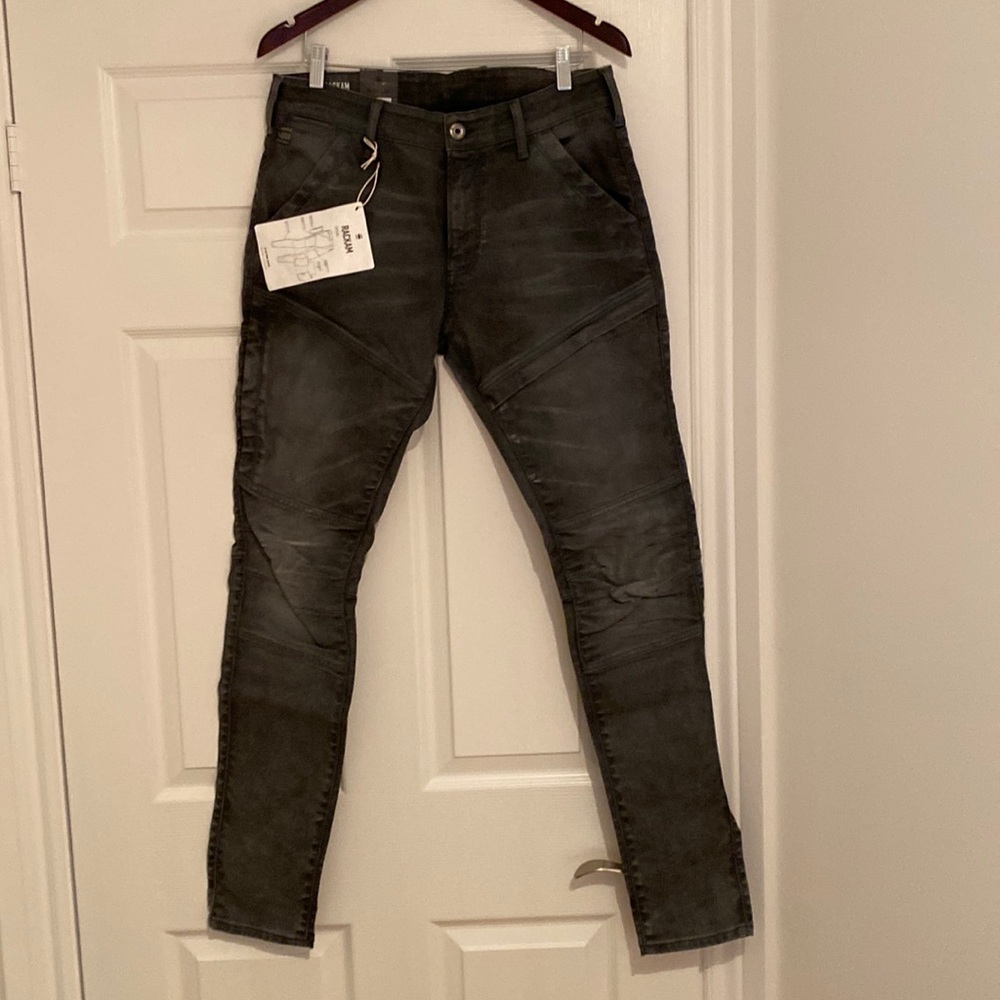 Raw Rackman 3D skinny jeans